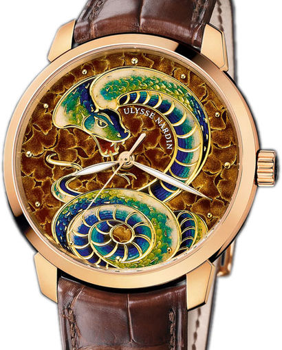 Review Ulysse Nardin 8156-111-2 / SNAKE Classico Enamel Classico San Marco Snake watch price - Click Image to Close